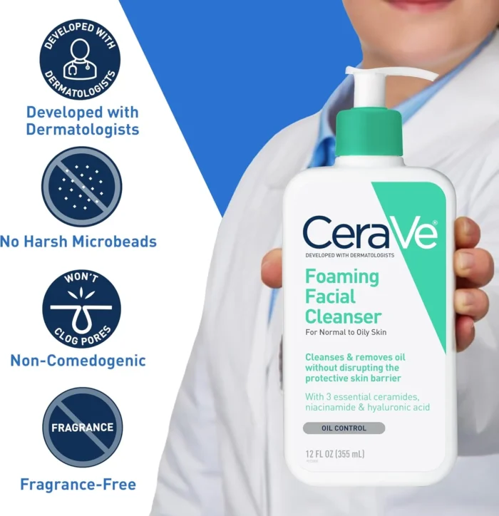 CeraVe Foaming Facial Cleanser