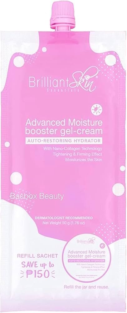 Brilliant Skin Essentials Advanced Moisture Booster Gel-Cream, 50g