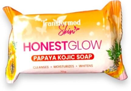 HONEST GLOW PAPAYA KOJIC SOAP 70 GM