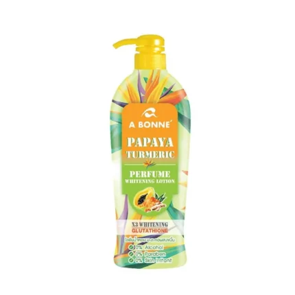 A Bonne Perfume Papaya Turmeric Lotion