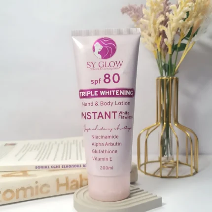 SY Glow Triple Whitening Hand & Body Lotion SPF 80 - 200ml