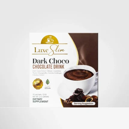 Luxe Beauty Dark Choco Chocolate Drink – 210g