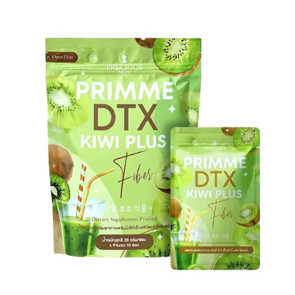 Precious Skin Primme DTX Kiwi Plus Fiber – 20g × 10 Sachets