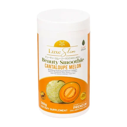Luxe Slim Beauty Smoothie – Cantaloupe Melon (500g Jar)