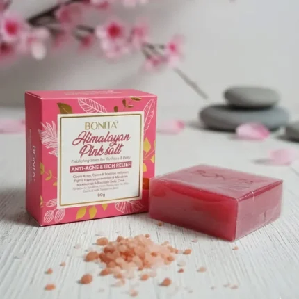Bonita Himalayan Pink Salt Soap – 80g