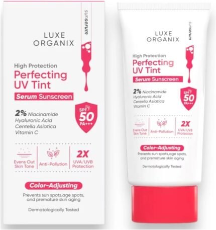 LO Sunscreen Perfecting UV Tint – Pink